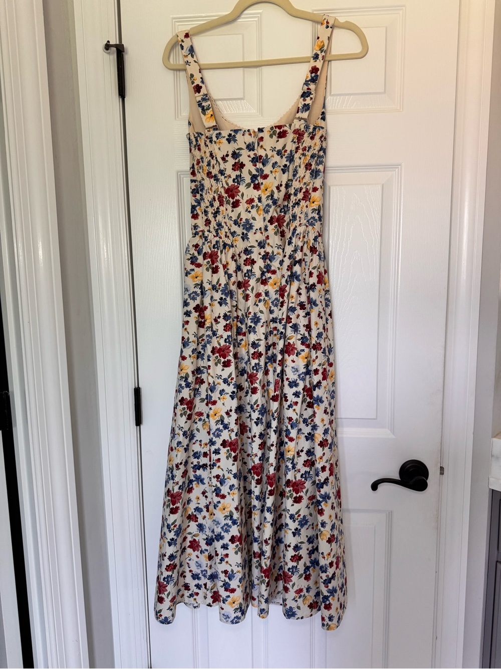 Abercrombie & Fitch 100% Cotton A&F Bra-Free Dylan Midi Dress - Picture 5 of 5
